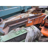 Small vibrating dosing channel, ± 2300 mm x 200 mm